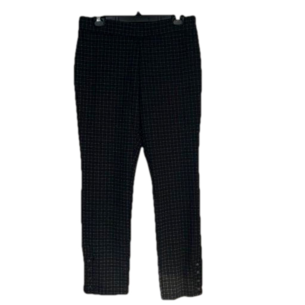 Cleo Petites Plaid Pull On Pants